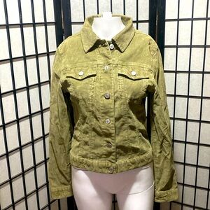 GAP Olive Green Denim Jacket